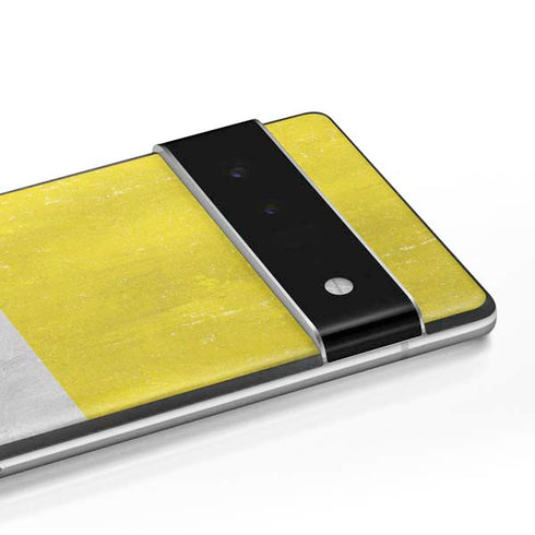 Vatican City Flag Distressed Google Pixel 6 Skin